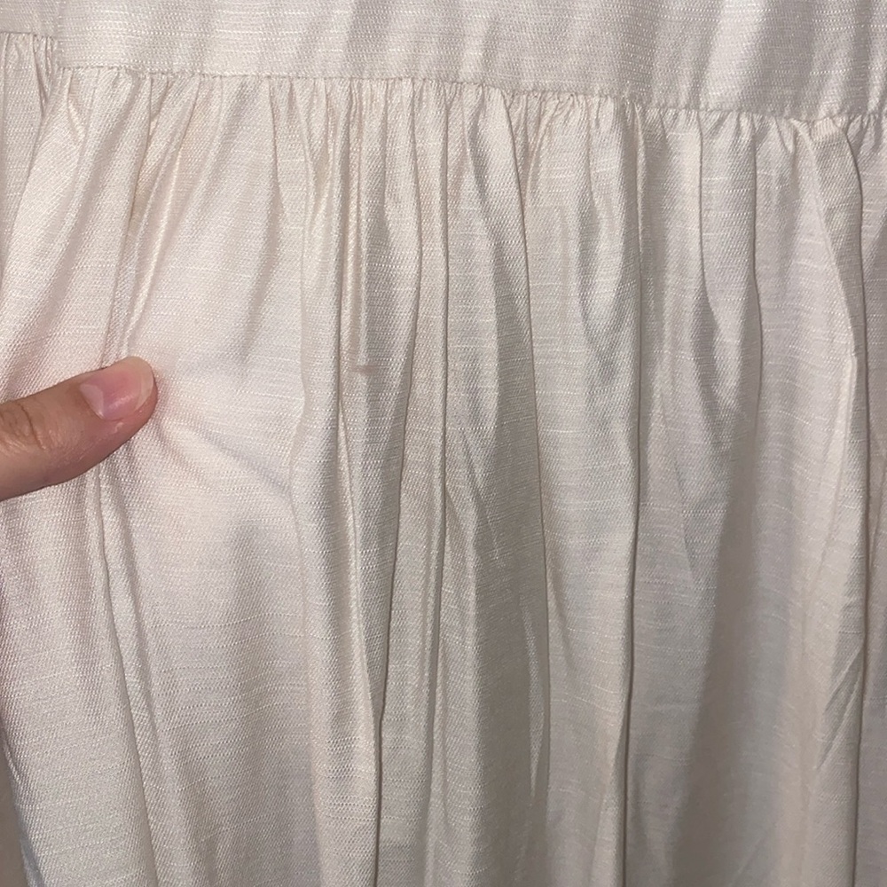 NWT Cream Lace Maxi Dress - Picture 8 of 8